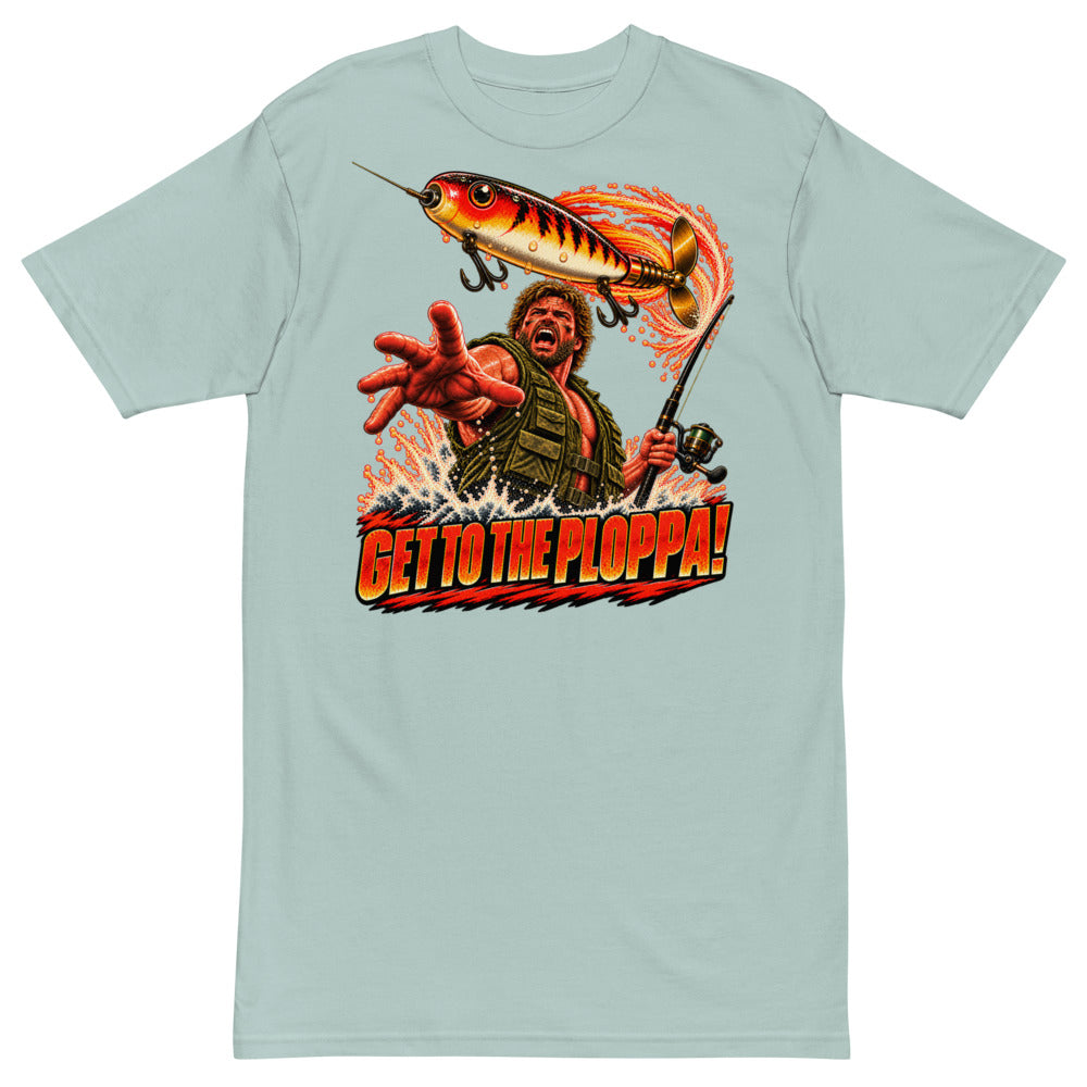 Get to the Ploppa Tee - Agave