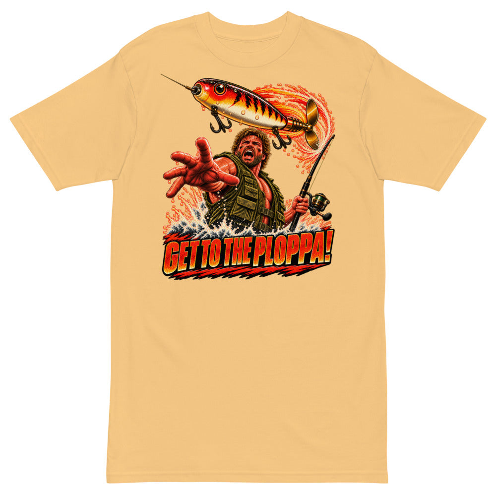 Get to the Ploppa Tee - Vintage Gold